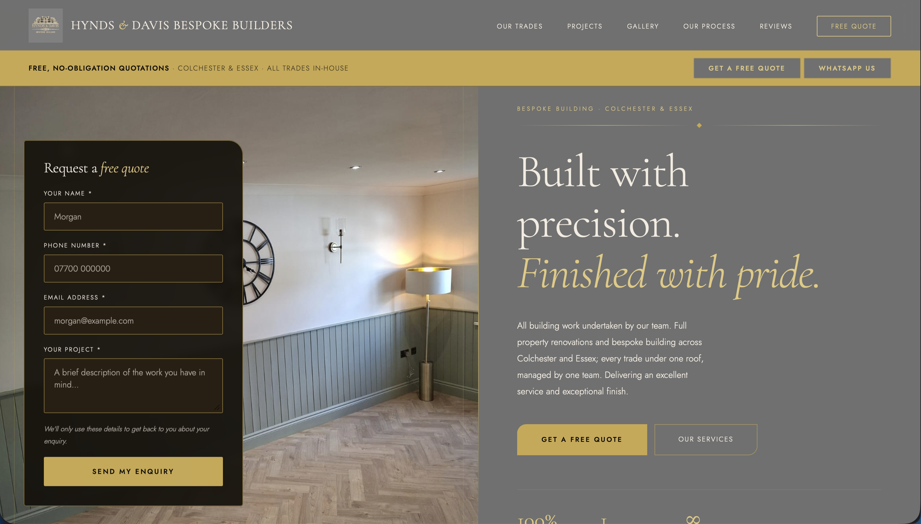 Bespoke Building for Bespoke Builders, image 1 of 7