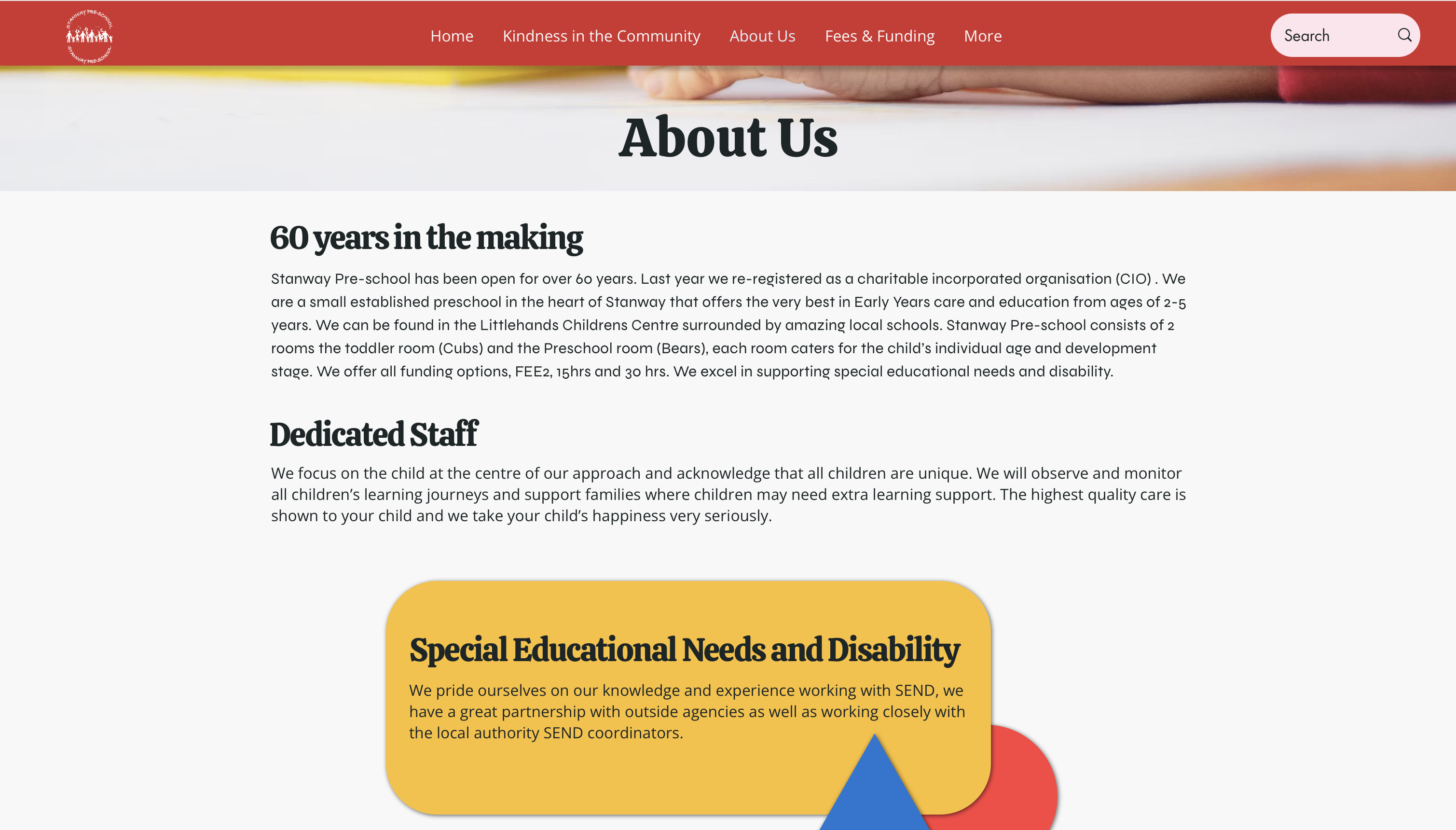 A Site Audit That Uncovered What Was Costing a 60 Year Old Pre-School Enquiries, image 3 of 4